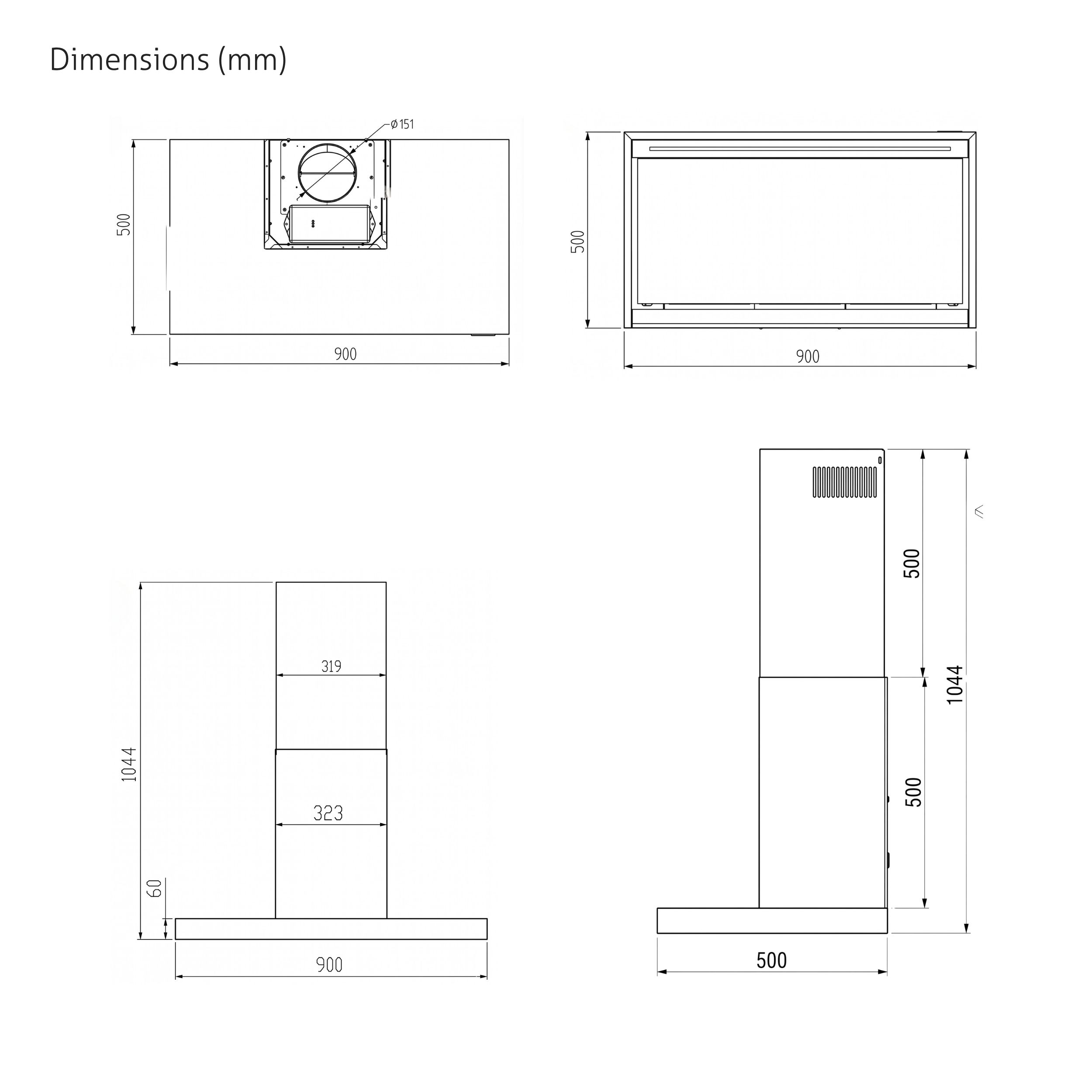 Dimensions guide